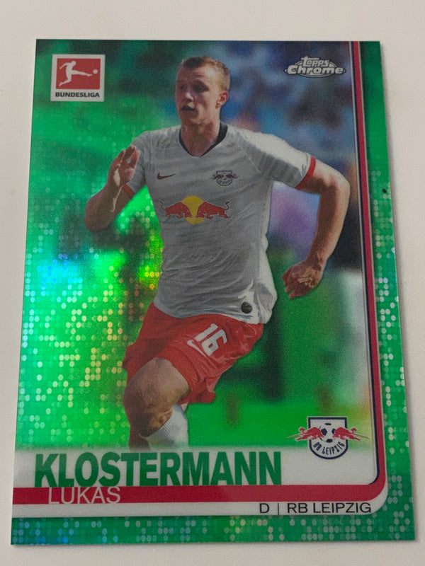 2019-20 Topps Chrome Bundesliga Orange Refractor /25 #30 Lukas Klostermann RC