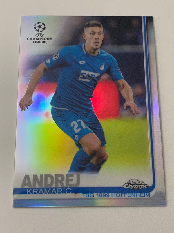 2018-19 Topps Chrome UEFA Champions League Refractor #81 Andrej Kramaric RC