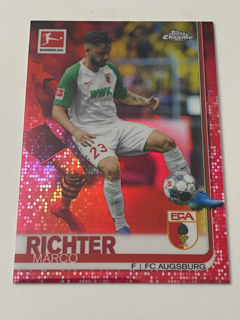 2019-20 Topps Chrome Bundesliga Red Refractor /10 #36 Marco Richter RC