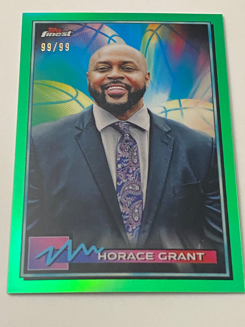 2021 Finest Green Refractor /99 #44 Horace Grant