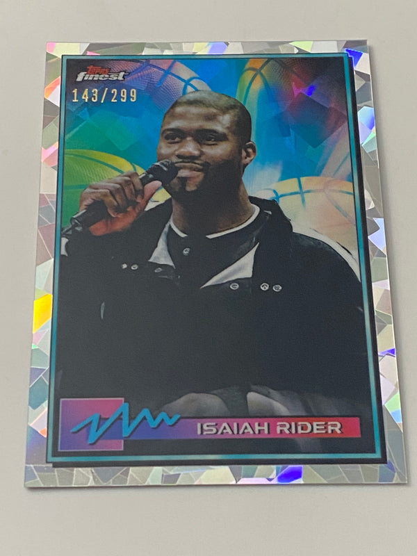 2021 Finest Atomic Refractor /299 #26 Isaiah Rider