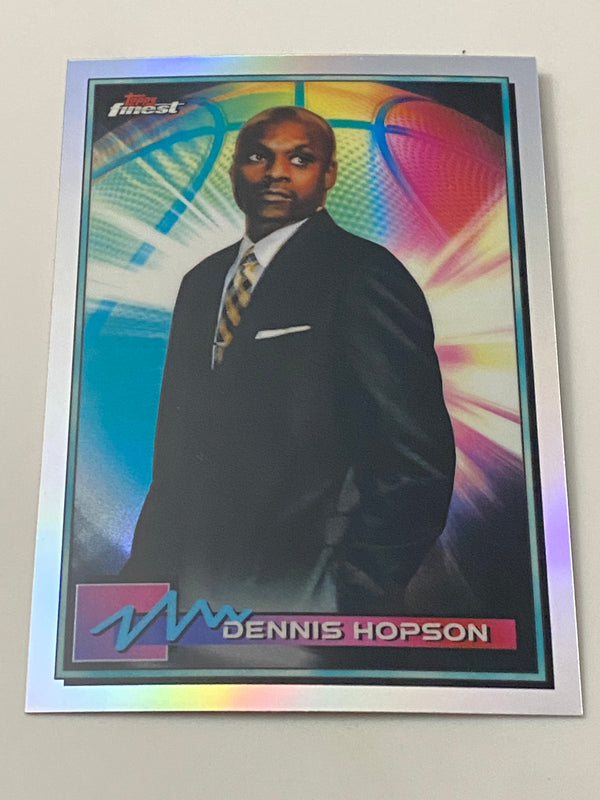 2021 Finest Refractor #29 Dennis Hopson