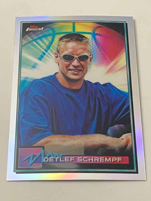 2021 Finest Refractor #39 Detlef Schrempf