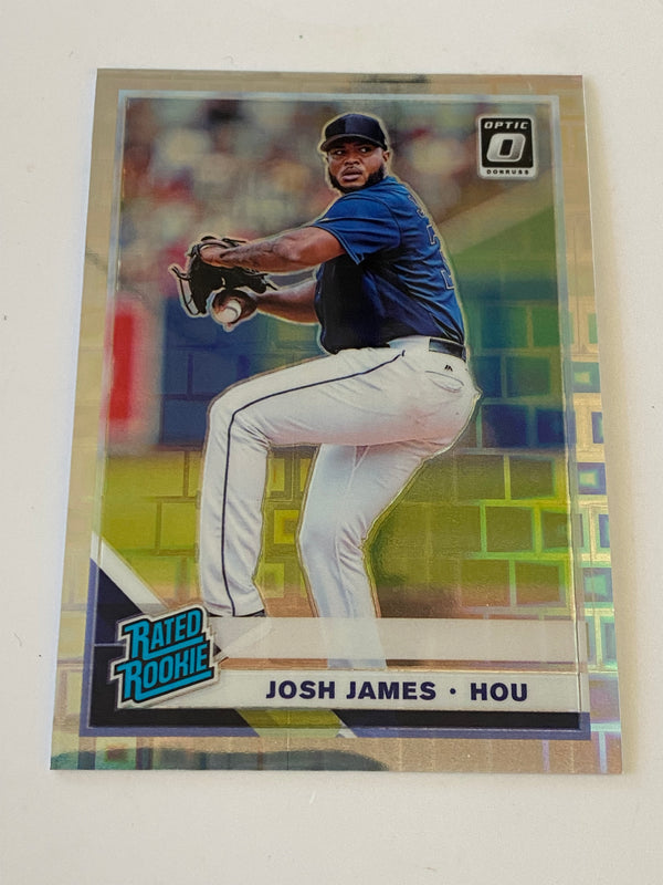 2019 Donruss Optic First Off The Line Rated Rookie Pandora /99 #69 Josh James RC