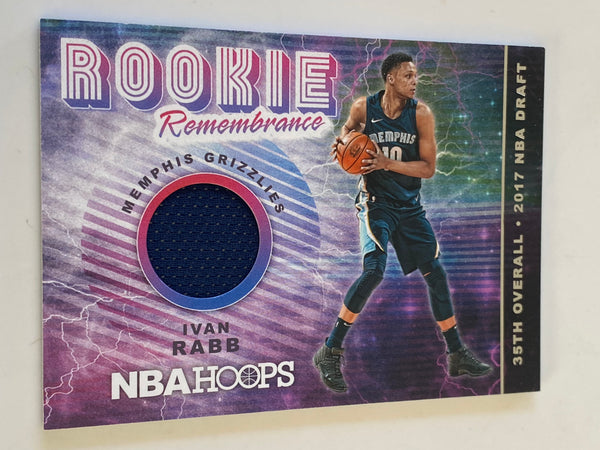 2018-19 Panini Hoops Rookie Remembrance Jersey #RR-IR Ivan Rabb