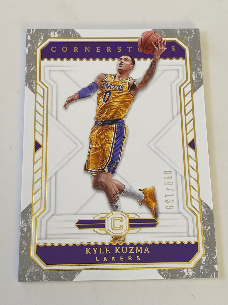 2018-19 Panini Cornerstones /139 #97 Kyle Kuzma