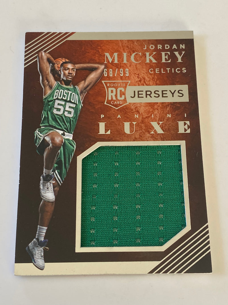 2015-16 Panini Luxe Rookie Jersey /99 #40 Jordan Mickey RC