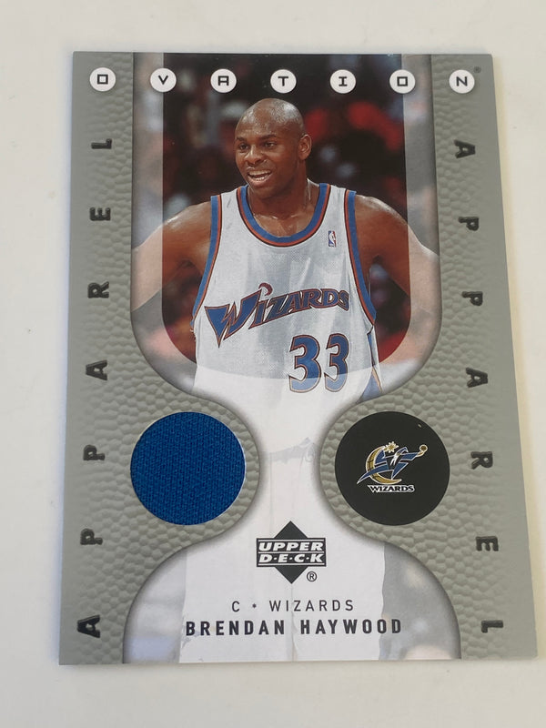 2006-07 Upper Deck Ovation Apparel Jersey #OA-BH Brendan Haywood