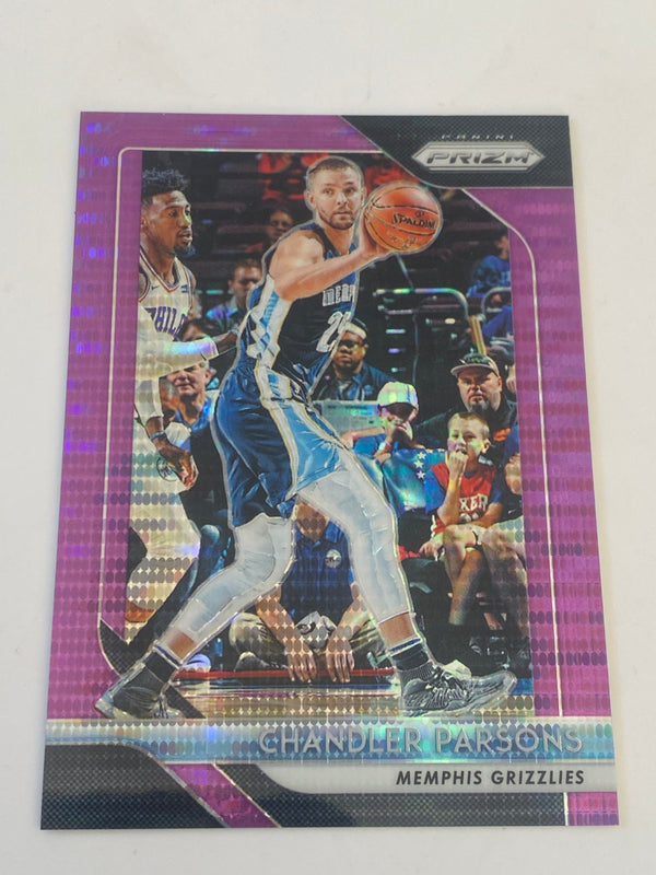 2018-19 Panini Prizm Purple Pulsar /35 #116 Chandler Parsons