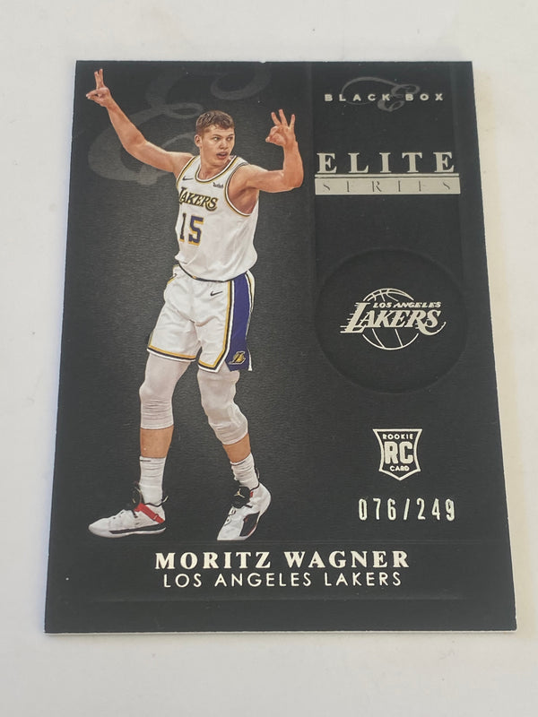 2018-19 Panini Chronicles Black Box Elite /249 #314 Moritz Wagner RC