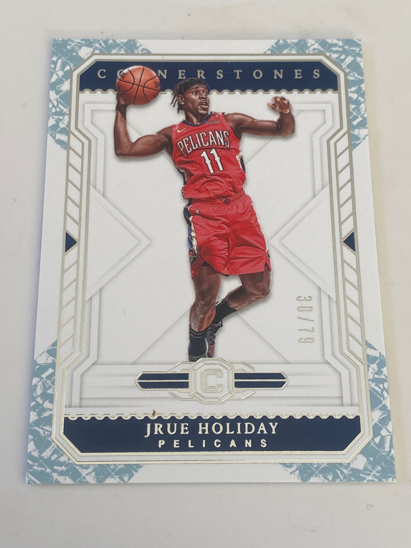 2018-19 Panini Cornerstones Crystal /79 #84 Jrue Holiday