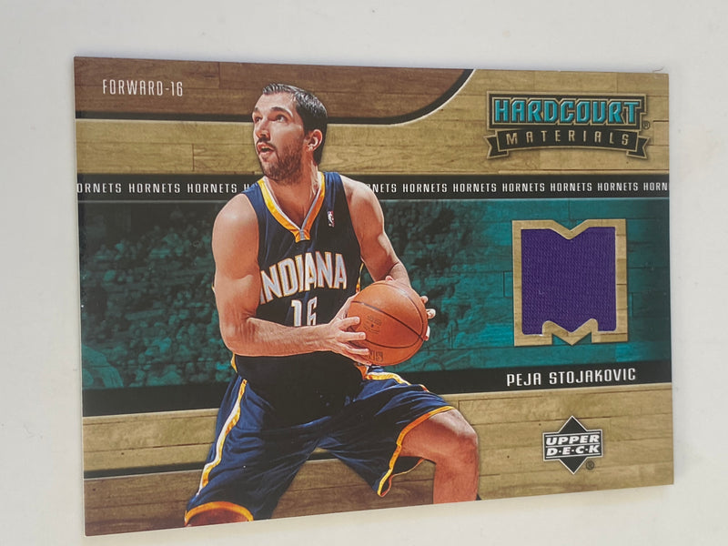 2006-07 Upper Deck Hardcourt Materials Jersey #HM-PS Peja Stojakovic