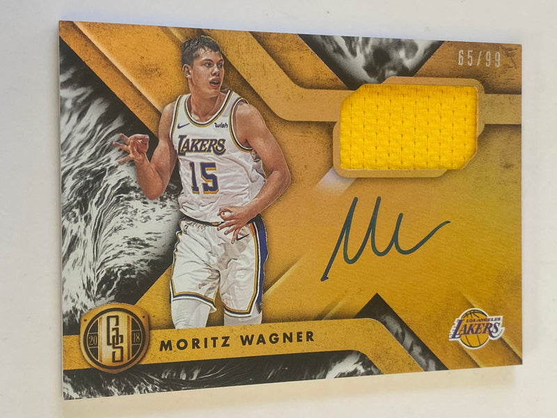 2018-19 Panini Chronicles Gold Standard Jersey Auto /99 #GS-MWG Moritz Wagner