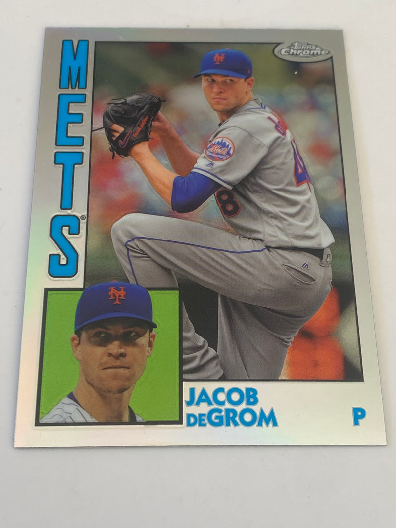 2019 Topps Chrome 1984 Refractor #84TC-6 Jacob deGrom