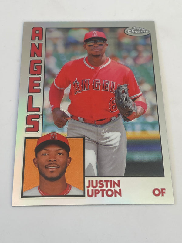 2019 Topps Chrome 1984 Refractor #84TC-10 Justin Upton