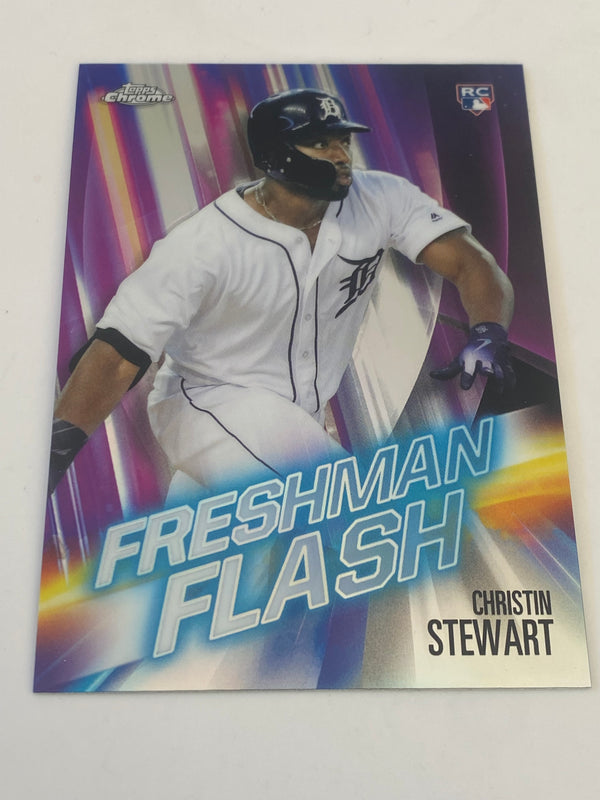 2019 Topps Chrome Freshman Flash Refractor #FF-2 Christin Stewart RC