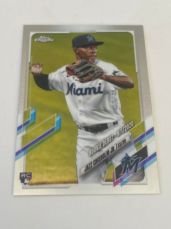 2021 Topps Chrome Update #USC52 Jazz Chisholm RC