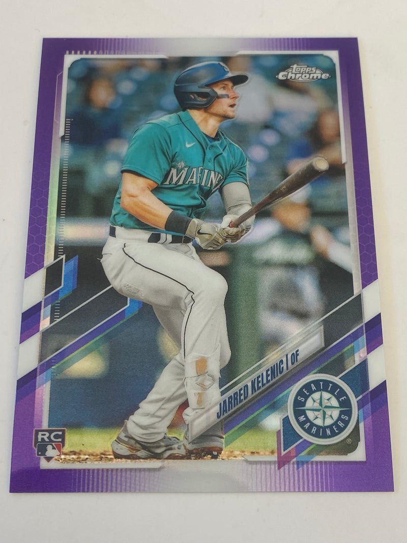 2021 Topps Chrome Update Purple Refractor #USC20 Jarred Kelenic RC