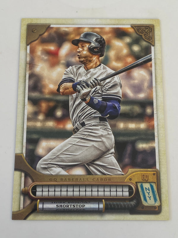 2022 Topps Gypsy Queen GQ Missing Nameplate SSP #317 Derek Jeter