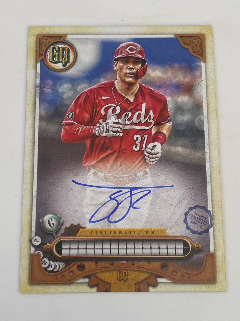 2022 Topps Gypsy Queen GQ Missing Nameplate On Card Auto #GQA-TS Tyler Stephenson