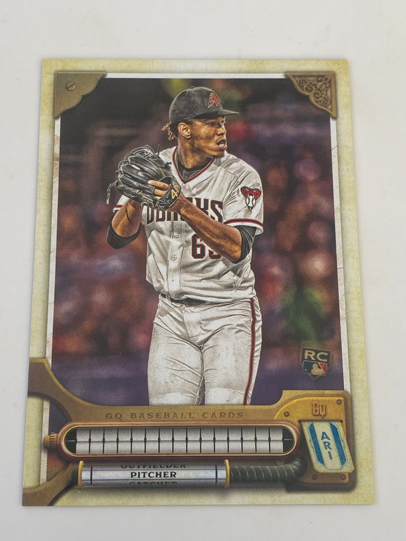 2022 Topps Gypsy Queen GQ Missing Nameplate #292 Luis Frias RC