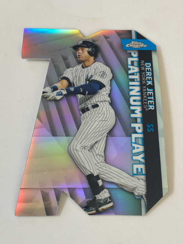 2021 Topps Chrome Update Platinum Players #CPDC-12 Derek Jeter