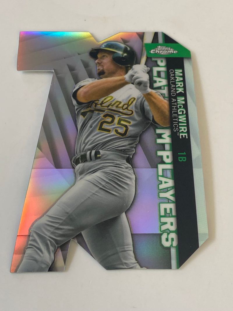 2021 Topps Chrome Update Platinum Players #CPDC-70 Mark McGwire