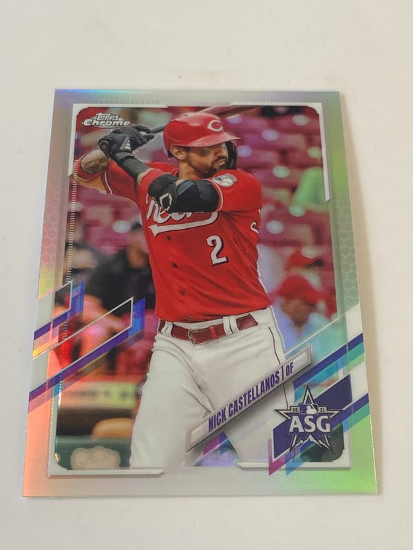 2021 Topps Chrome Update All-Star Game Refractor #ASG-25 Nick Castellanos