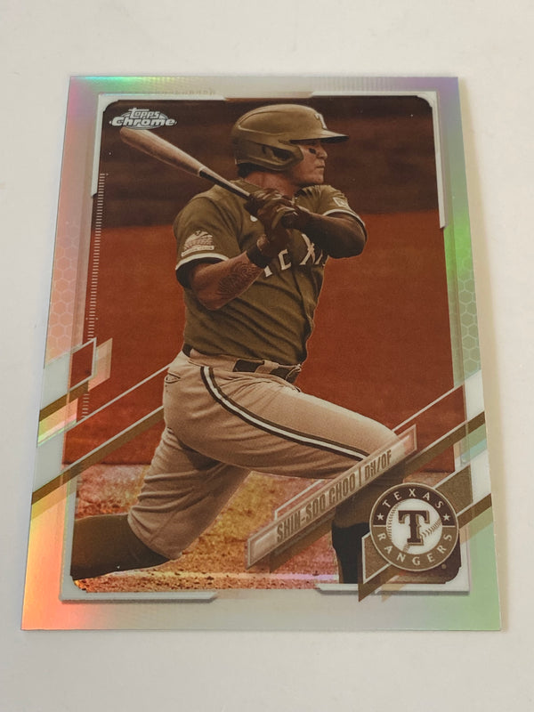 2021 Topps Chrome Sepia Refractor #127 Shin-Soo Choo