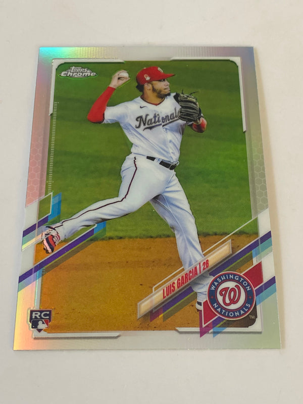 2021 Topps Chrome Refractor #189 Luis Garcia RC