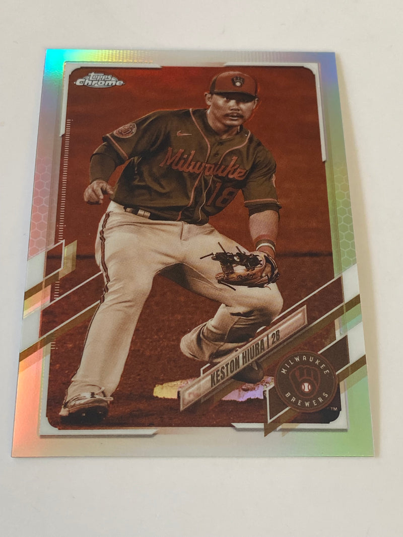 2021 Topps Chrome Sepia Refractor #211 Keston Hiura