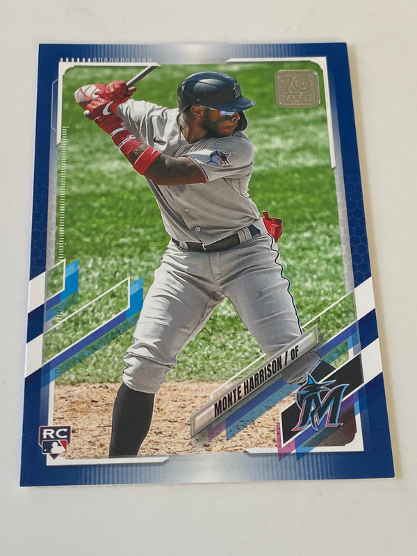 2021 Topps Series 1 Royal Blue #126 Monte Harrison