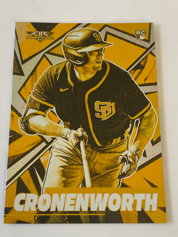 2021 Topps Fire Gold #70 Jake Cronenworth RC