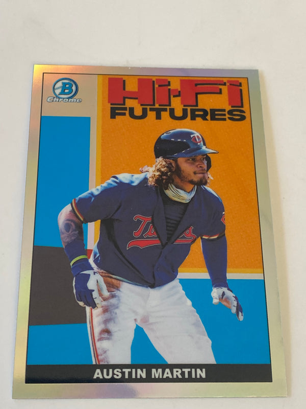 2022 Bowman Chrome Hi-Fi Futures Refractor #HIFI-10 Austin Martin