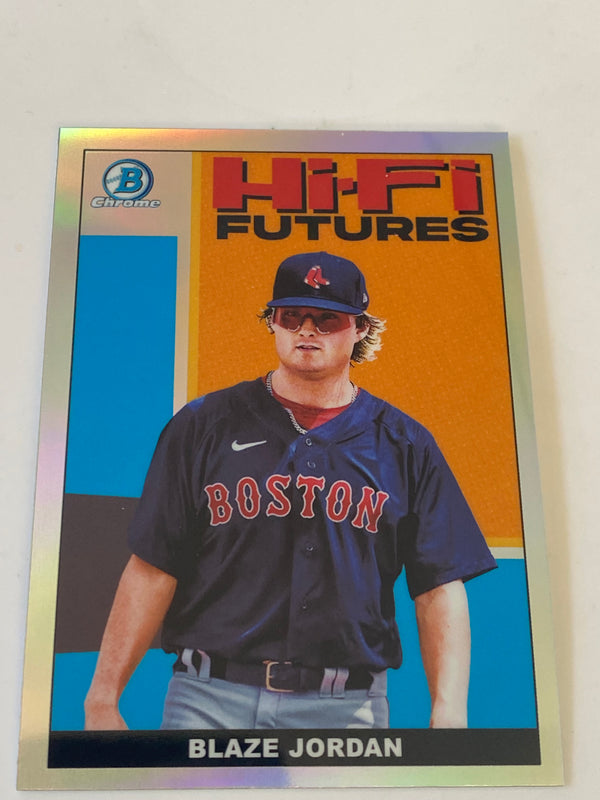 2022 Bowman Chrome Hi-Fi Futures Refractor #HIFI-16 Blake Jordan