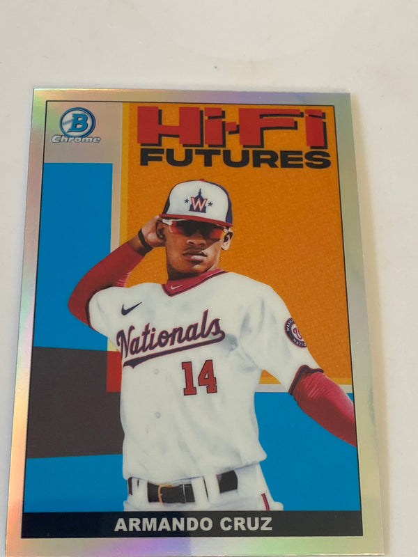 2022 Bowman Chrome Hi-Fi Futures Refractor #HIFI-24 Armando Cruz