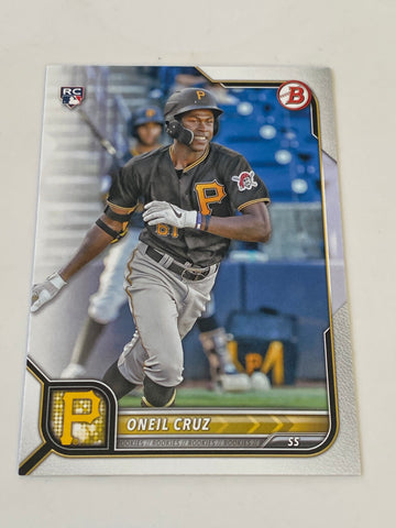 2022 Bowman #51 Oneil Cruz RC