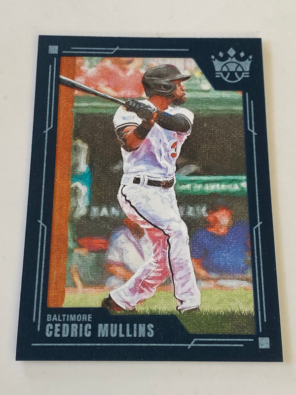 2022 Panini Diamond Kings Blue Frame #54 Cedric Mullins