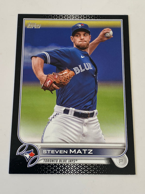 2022 Topps Series 1 Black /71 #276 Steven Matz