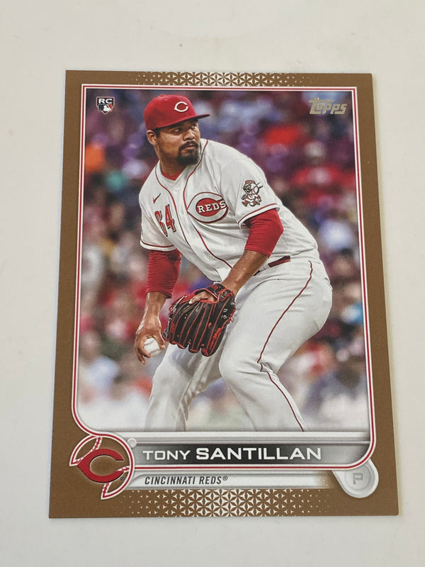 2022 Topps Series 1 Gold /2022 #111 Tony Santillan RC