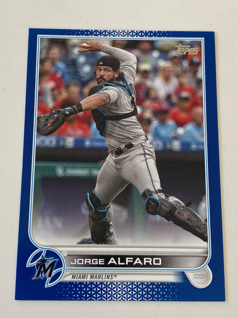 2022 Topps Series 1 Royal Blue #36 Jorge Alfaro