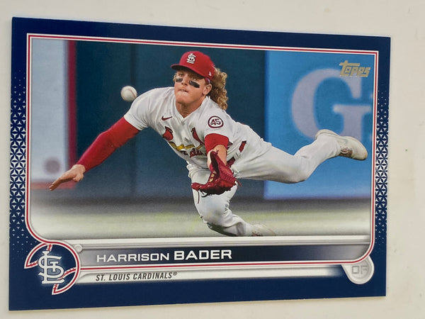 2022 Topps Series 1 Royal Blue #225 Harrison Bader