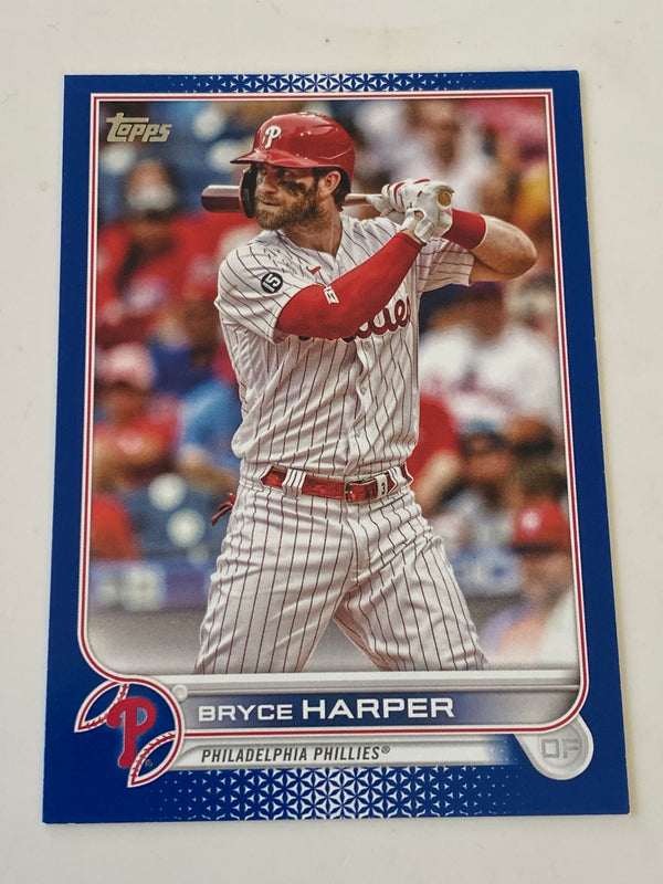 2022 Topps Series 1 Royal Blue #250 Bryce Harper