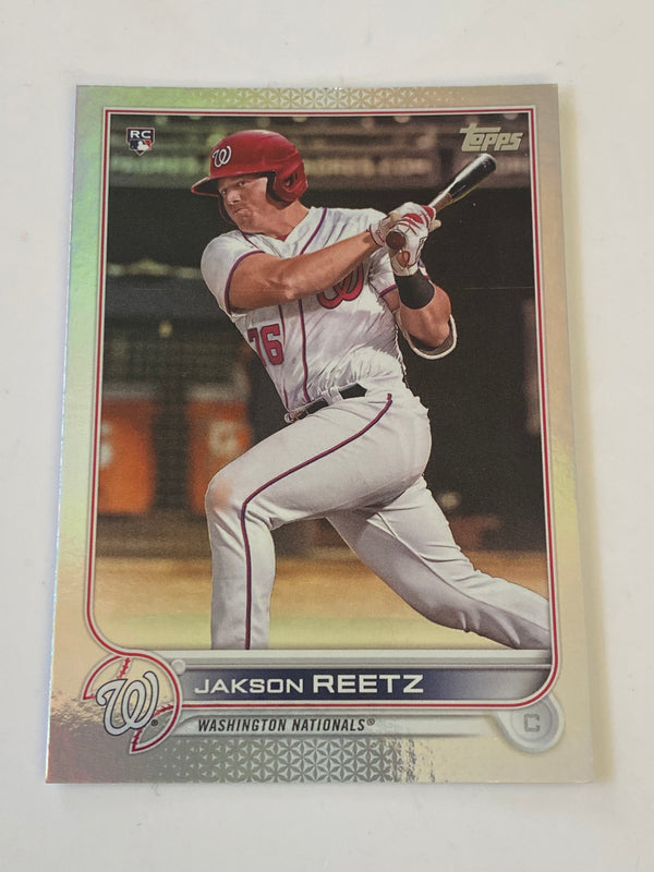 2022 Topps Series 1 Rainbow Foil #61 Jackson Reetz RC