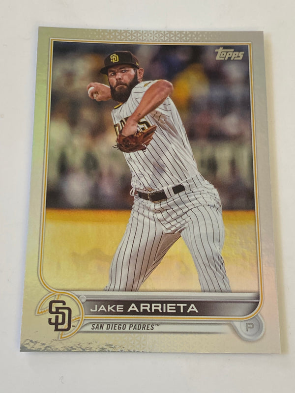 2022 Topps Series 1 Rainbow Foil #214 Jake Arrieta