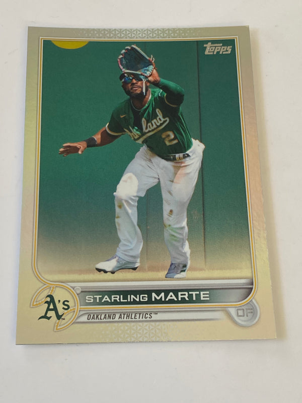 2022 Topps Series 1 Rainbow Foil #305 Sterling Marte