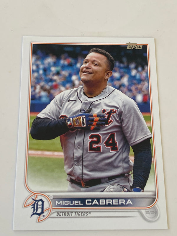 2022 Topps Photo Image Variation SP #194 Miguel Cabrera