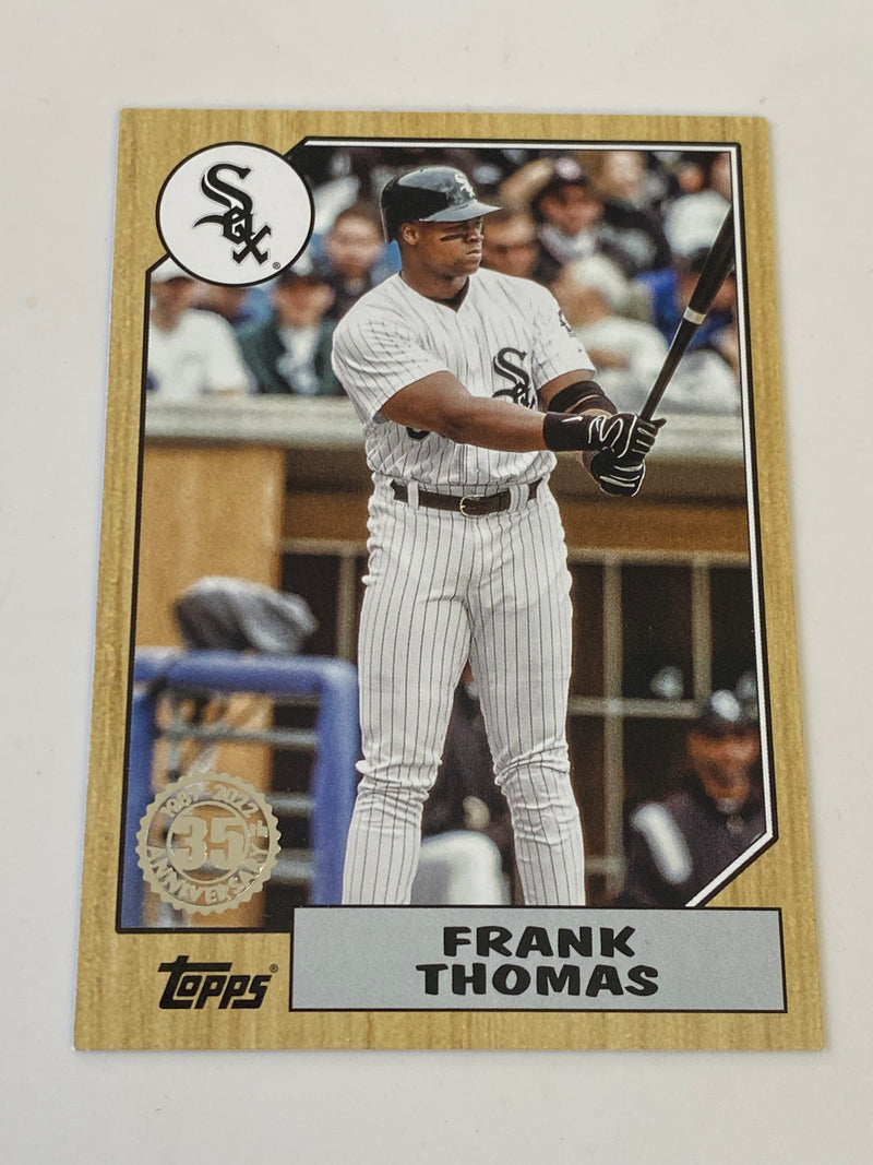 2022 Topps Series 1 1987 35th Anniversary #T87-7 Frank Thomas