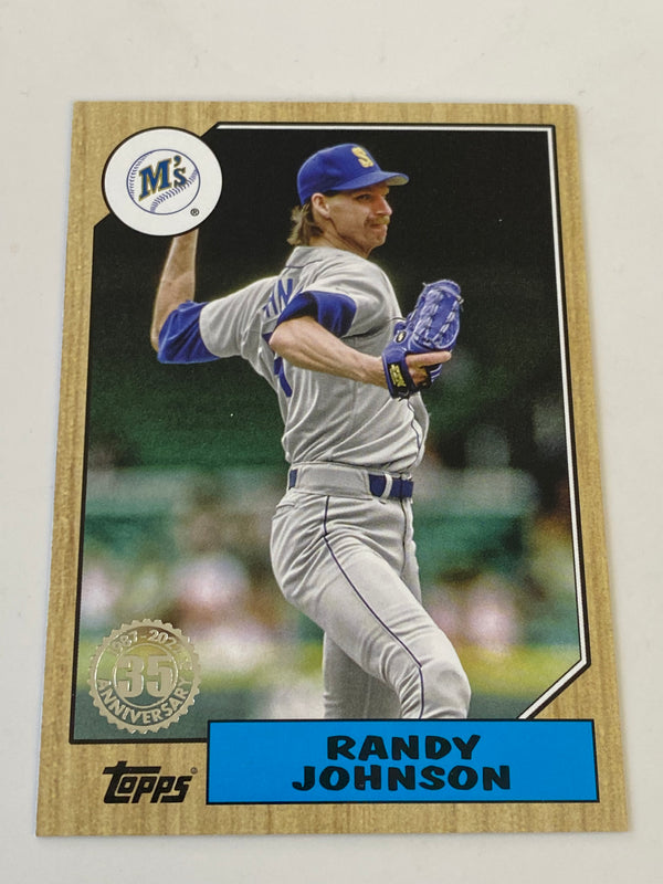 2022 Topps Series 1 1987 35th Anniversary #T87-44 Randy Johnson