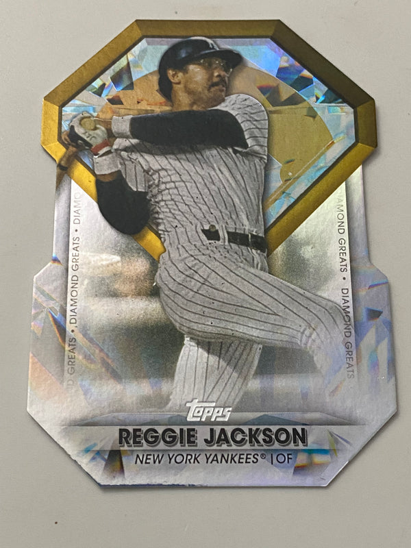 2022 Topps Diamond Greats Die Cut #DGDC-17 Reggie Jackson